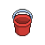 Red Toy Bucket