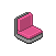 Pink Base Chair