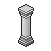 White Decorative Column