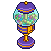 Purple Gumball Machine