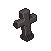 Gothic Cross Tombstone