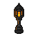 Gothic Lamp Post