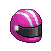 Pink Motorbike Helmet