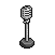 Silver Microphone