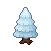 Frosty Pine Tree