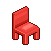 Red Plastic Chair