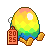 Rainbow Egg Plushie