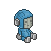 Blue Robot Plushie