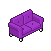 Purple Sofa