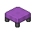 Purple Modern Stool