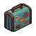 Teal Suitcase