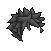 Black Spikey Hair