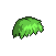 Green Fringe Hair