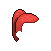 Red Ponytail Hair